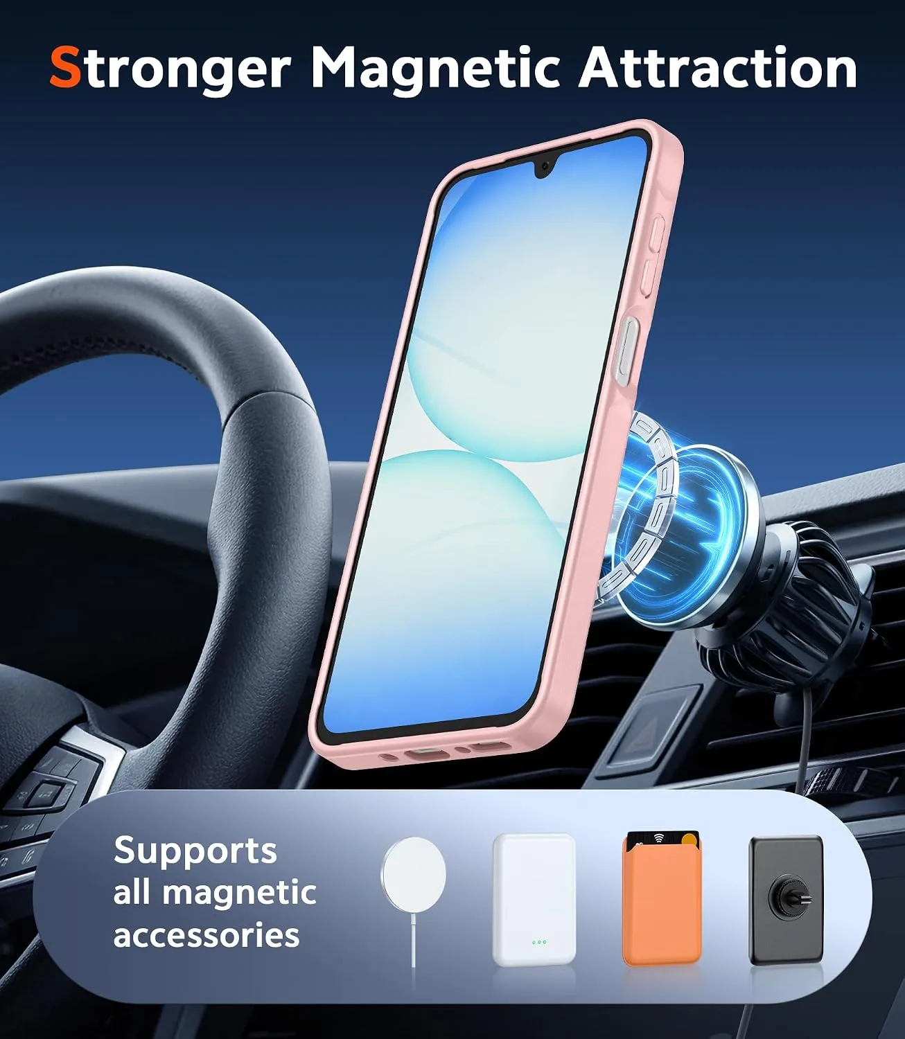 FNTCASE for Galaxy A17-5G Phone Case Samsung Galaxy A16 Clear Phonecase