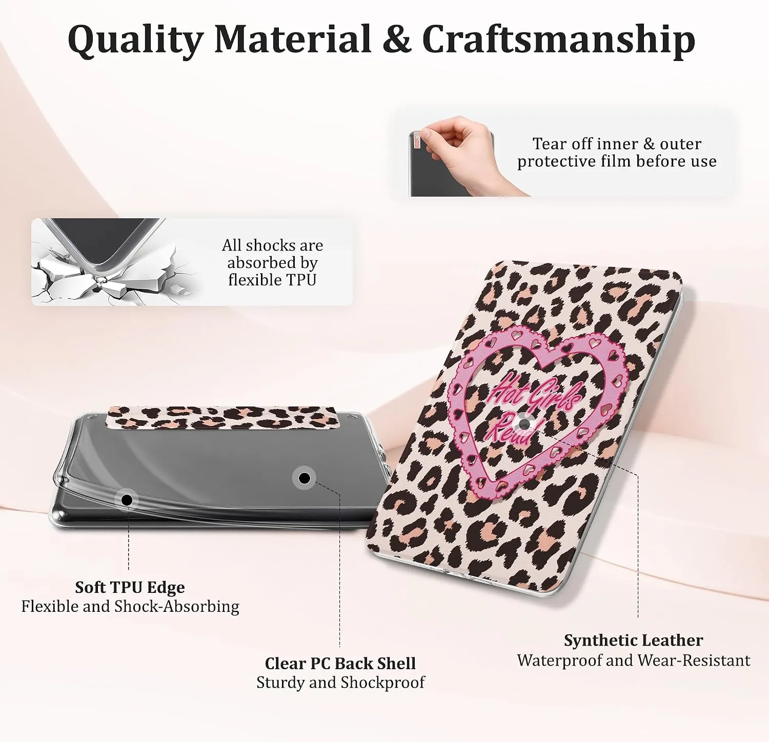 SESENSE Magnetic Case for 7'' Kindle Paperwhite 12th Gen 2024 & Colorsoft