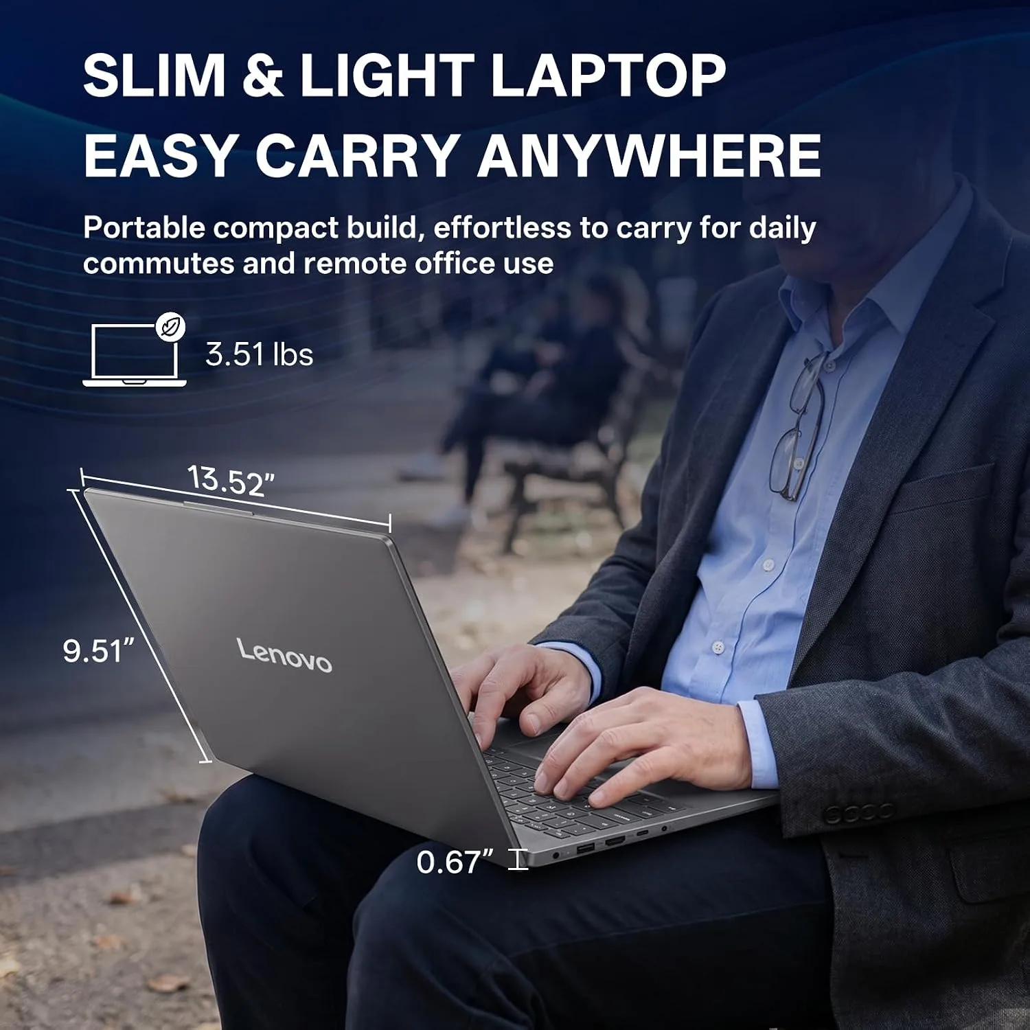 Lenovo IdeaPad Slim 3 Laptop,15.3" 2K, Core i7-13620H,16GB RAM+512GB SSD