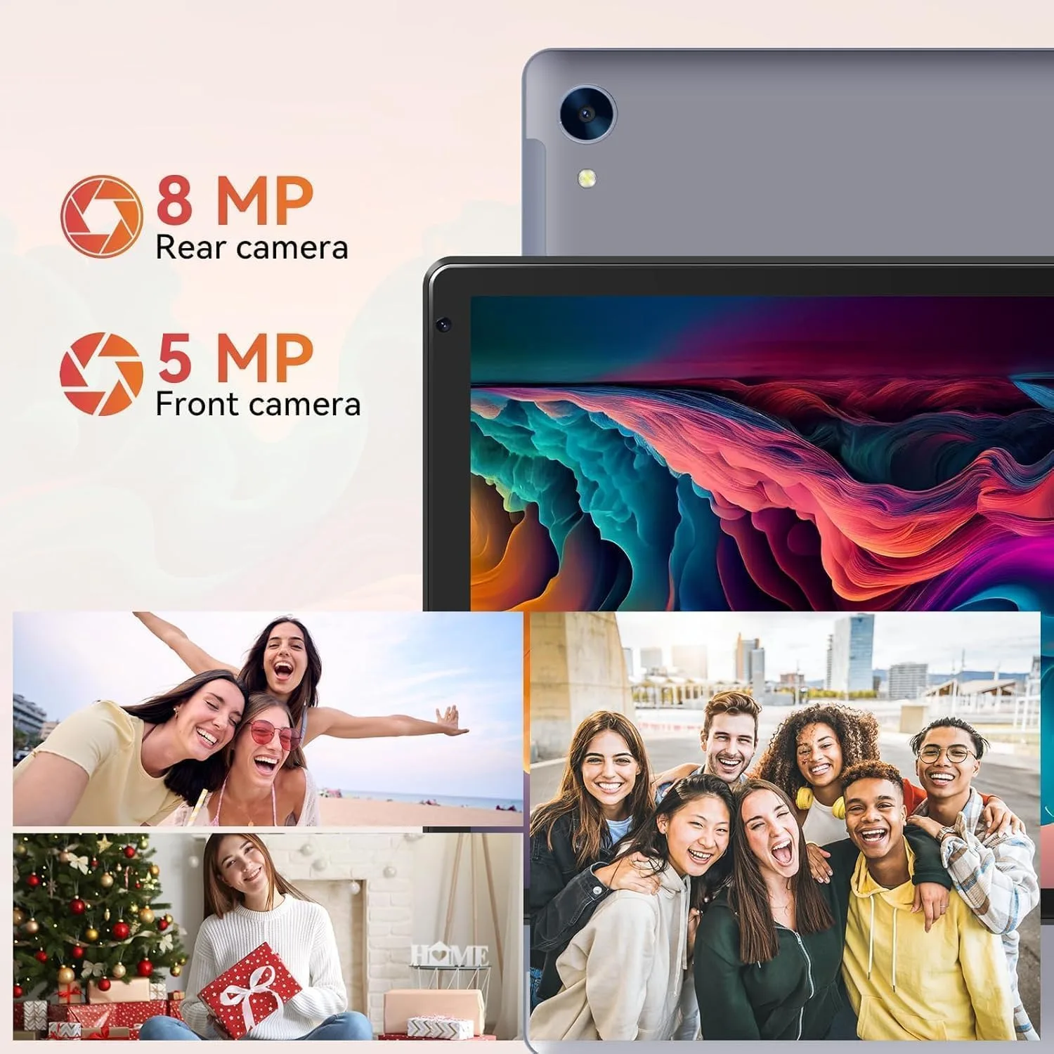 Android Tablet 10.1 inch with Octa-Core Processor, 24GBRAM+128GB Storage
