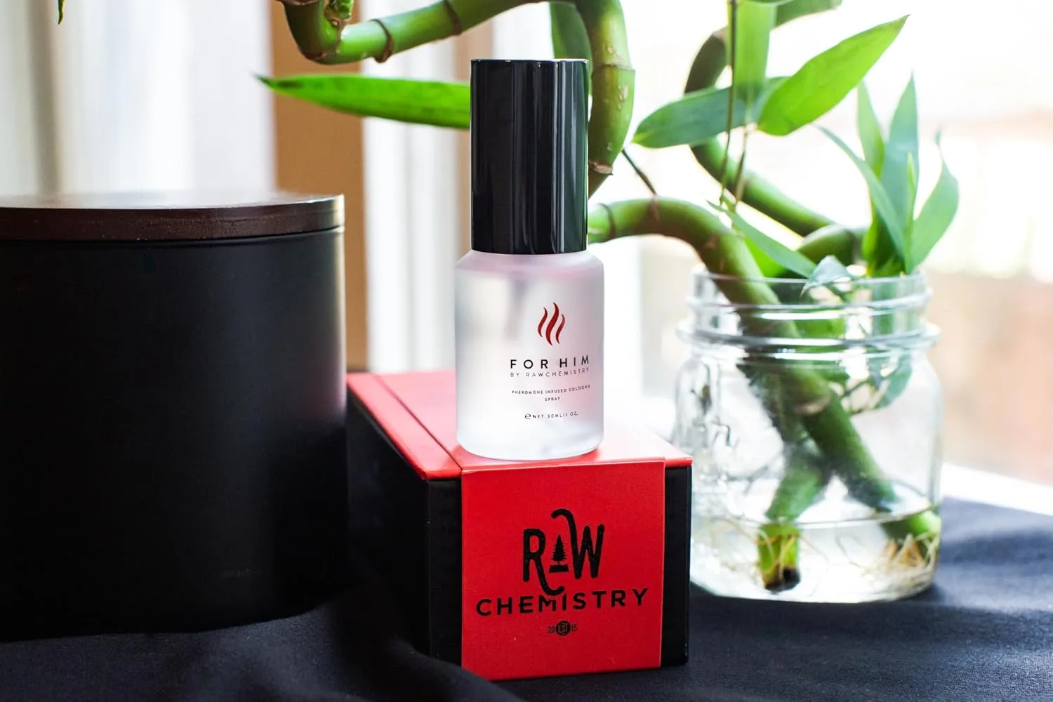 RawChemistry For Him Pheromone Infused Men's Cologne, Long-Lasting,1 oz