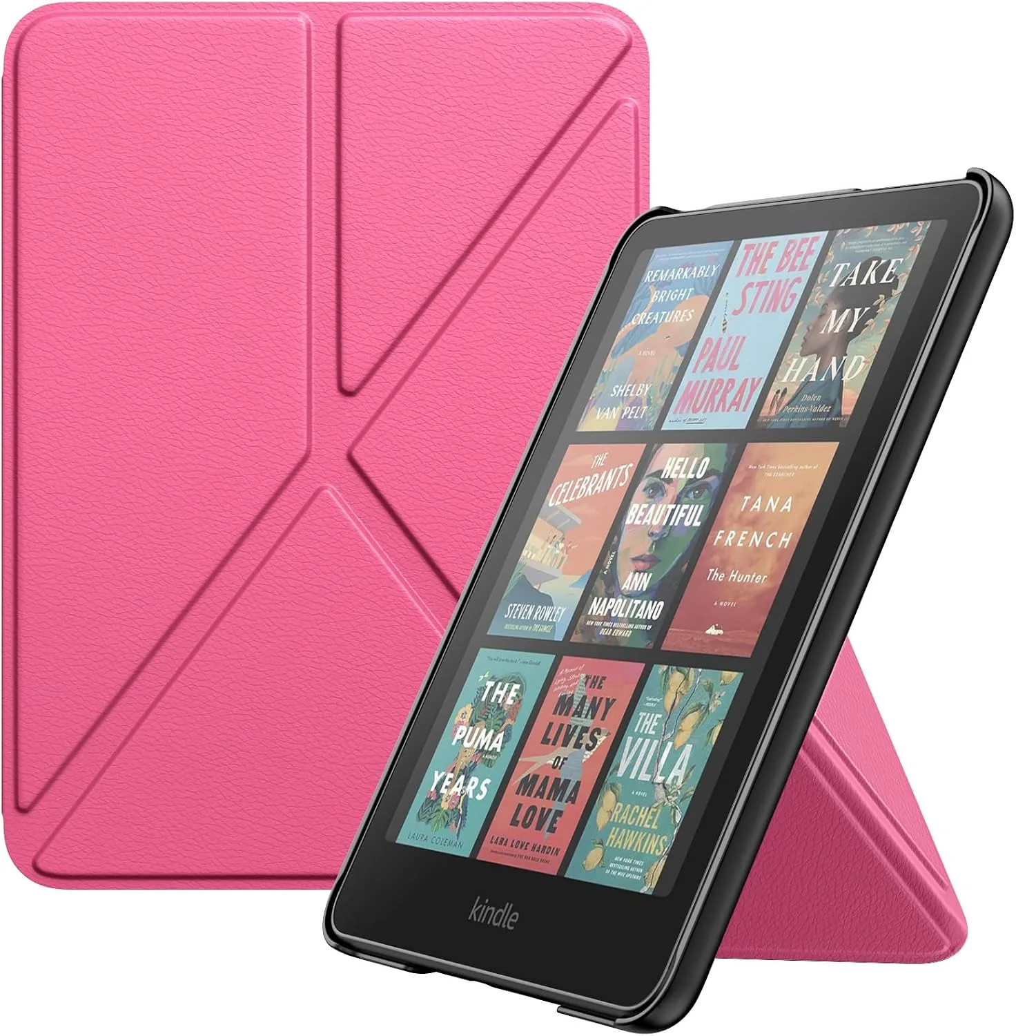MoKo Case for 7" Kindle Paperwhite 12th Generation 2025/2024, Magenta