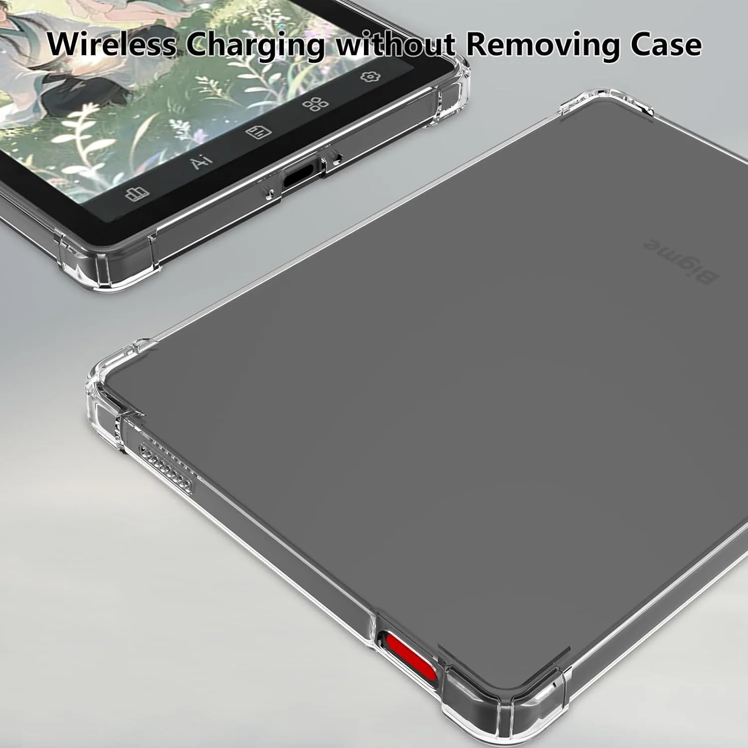 Aircawin Case for 6" Bigme B6/B6 Color/B6 B/W Mobile ePaper Case Clear