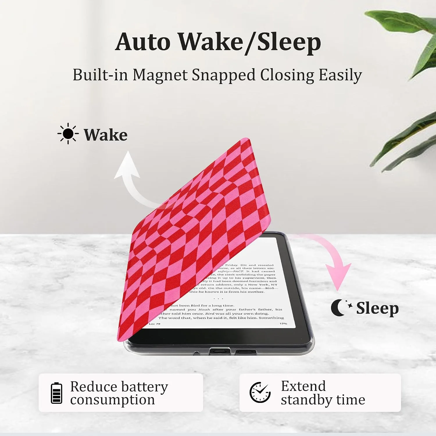 Clear Case for 7'' Kindle Paperwhite 12th Gen 2024 & Colorsoft