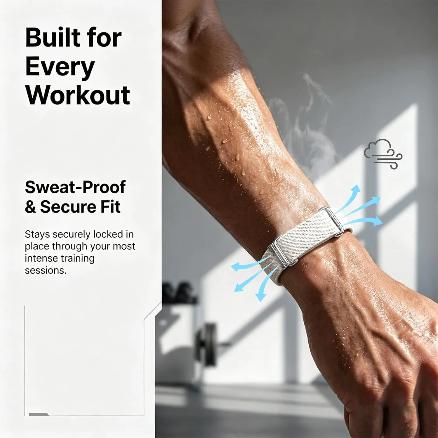 Magnetic Sport Nylon Band Compatible with Google Fitbit Air Active Band