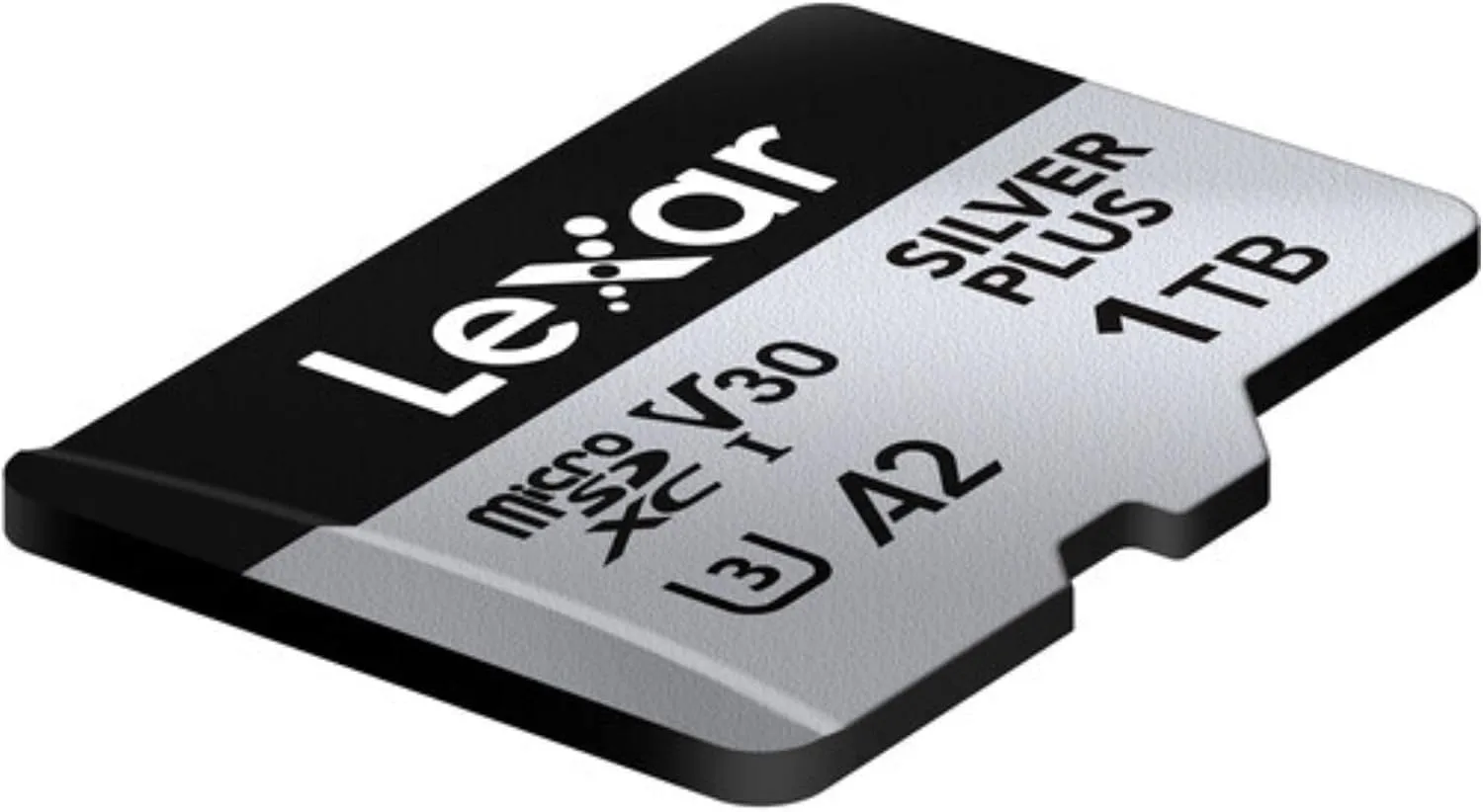 Lexar 1TB Silver Plus Micro SD Card, 205MB/s Read, 4K, V30, UHS-I