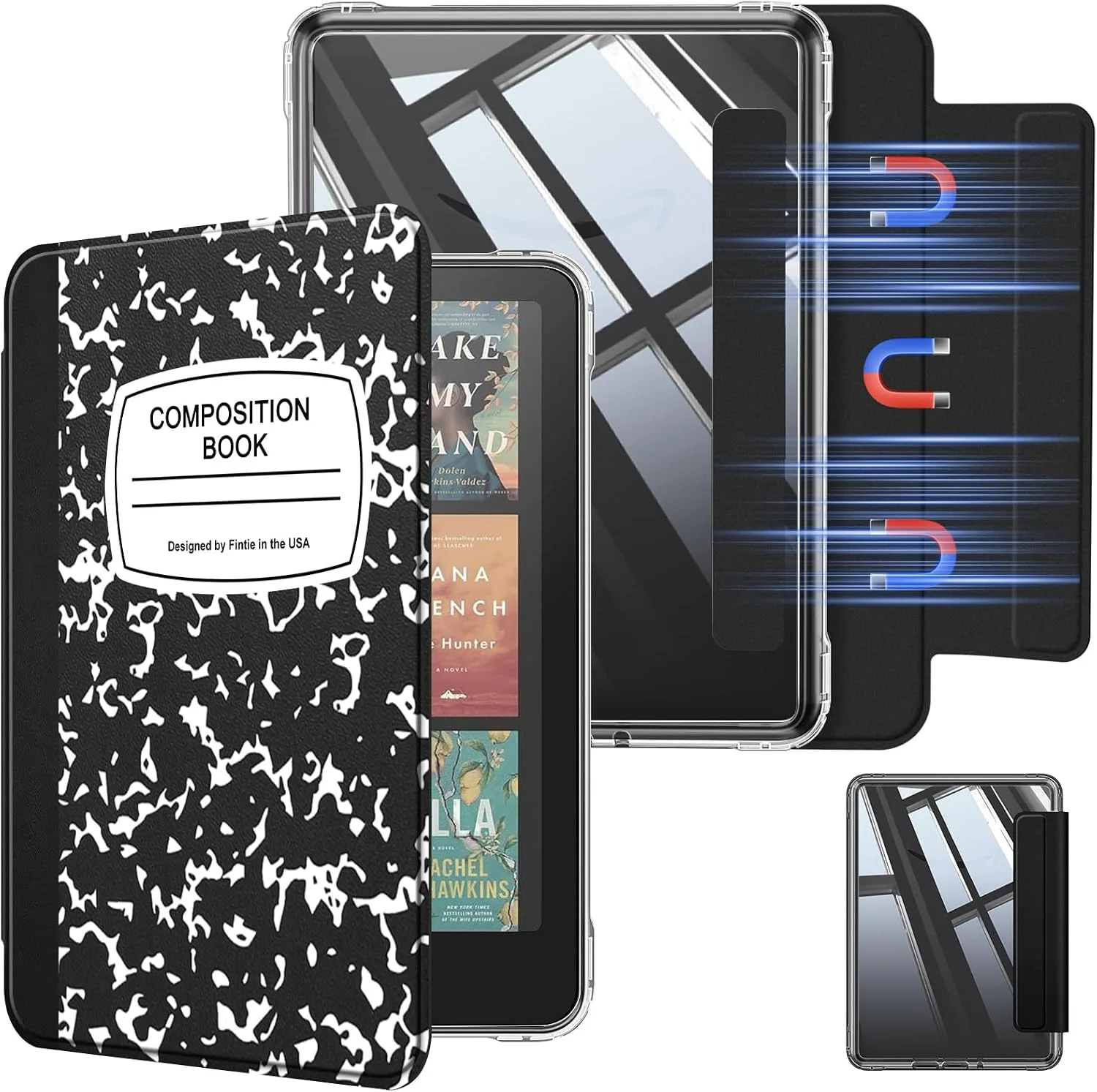 Fintie Detachable Case for Kindle Paperwhite 12th Gen 2024/Kindle Colorsoft