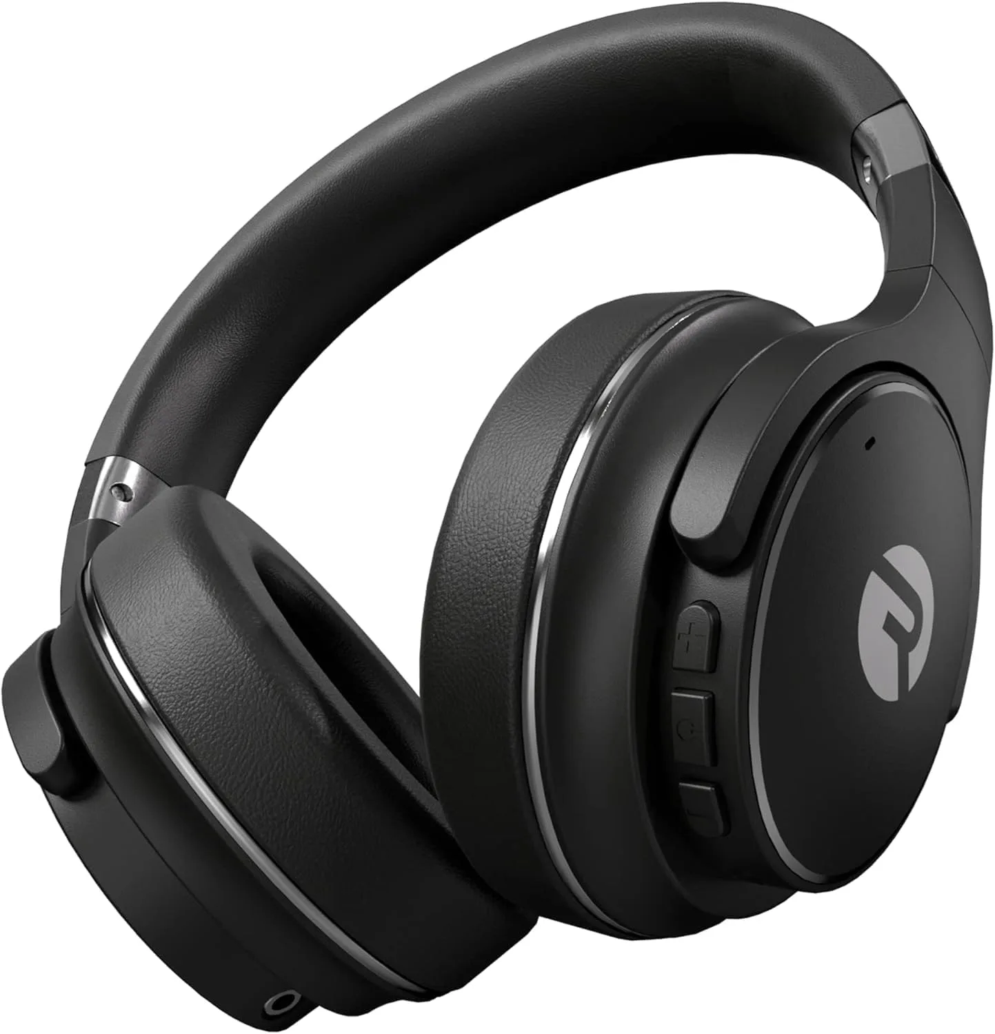 Raycon Everyday Noise Cancelling Headphones, Over Ear Wireless, Black