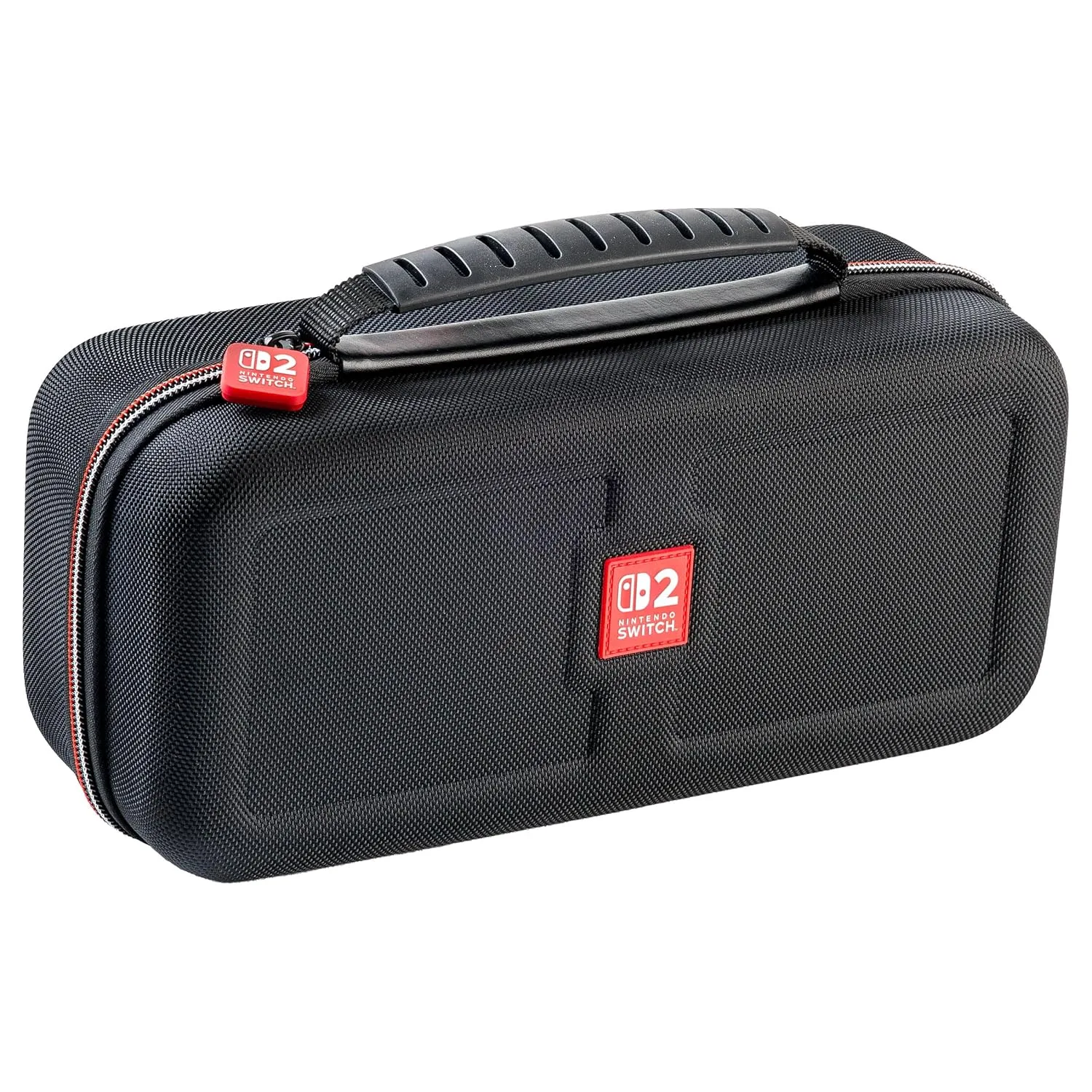 Game Traveler Deluxe Licensed Travel Case for Nintendo Switch, Nintendo Switch 2, OLED, Black Medium - R.D.S. INDUSTRIES, INC. (NS230)