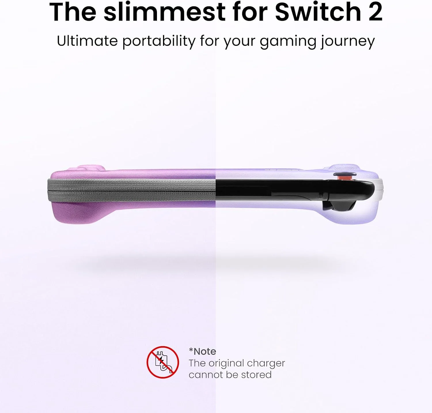 tomtoc Slim Carring Case for Nintendo Switch 2, Military Grade Protection