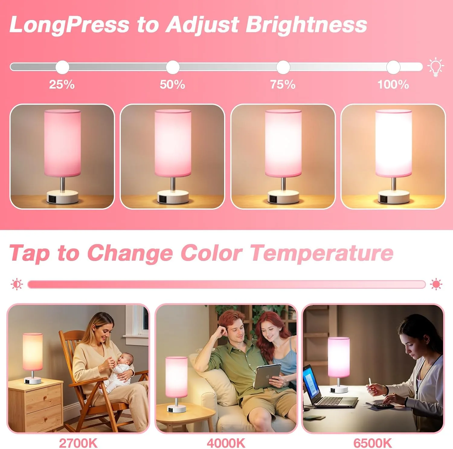 Dicoool 10000 Lux Sun Lamp with Remote, Happy Sunlight Lamp, CRI＞95 Daylight Lamp, 3 Color Temperature & Stepless Dimming, Mood Lighting for Bedroom, Bring Sunshine to Windowless Office