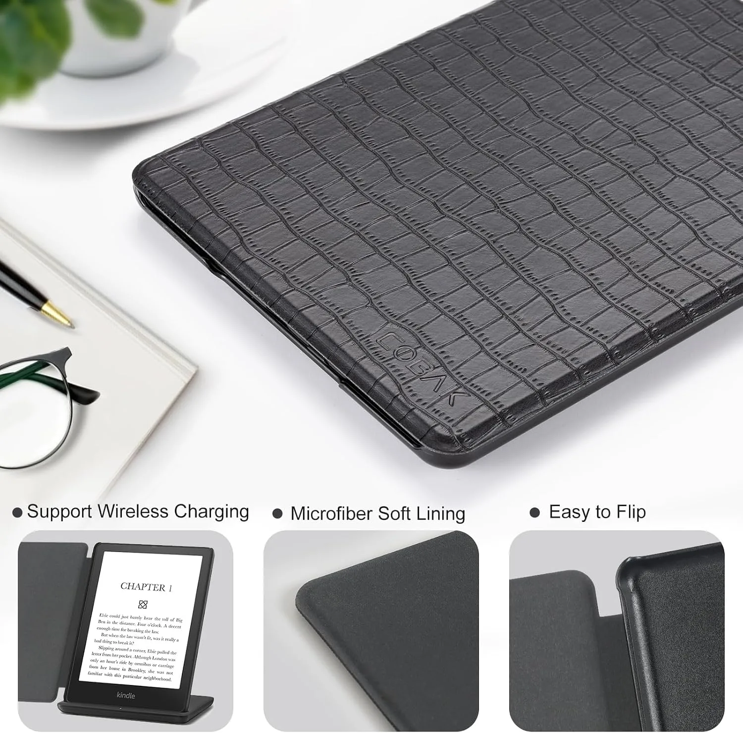 CoBak Case for All New 6 Inch E-Reader 2024 and 2022 (11 Generation)