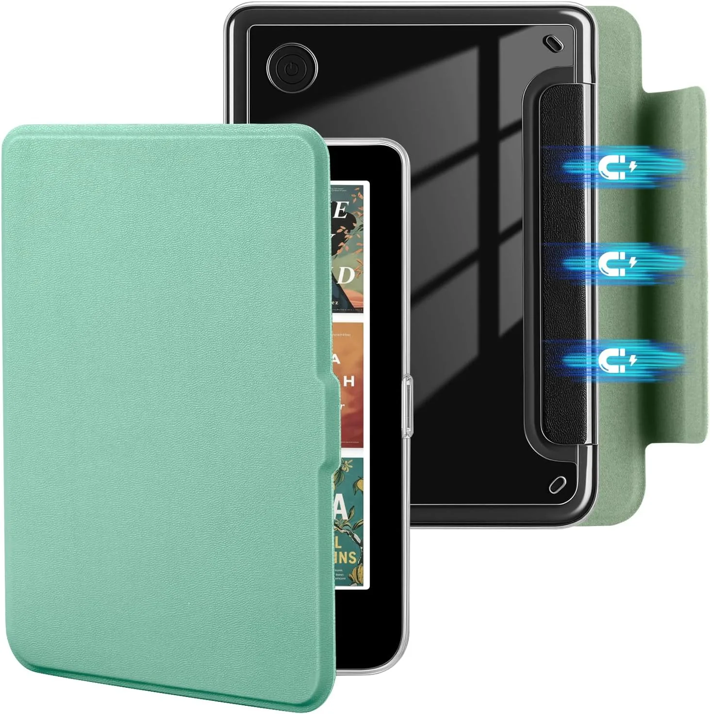 Estuche E NET-CASE para Kobo Clara Colour 6" 2024 Verde Pasto