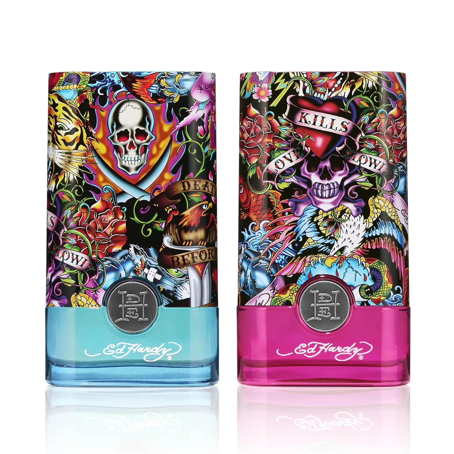 ED HARDY Hearts & Daggers Eau de Toilette for Men, 3.4 fl oz