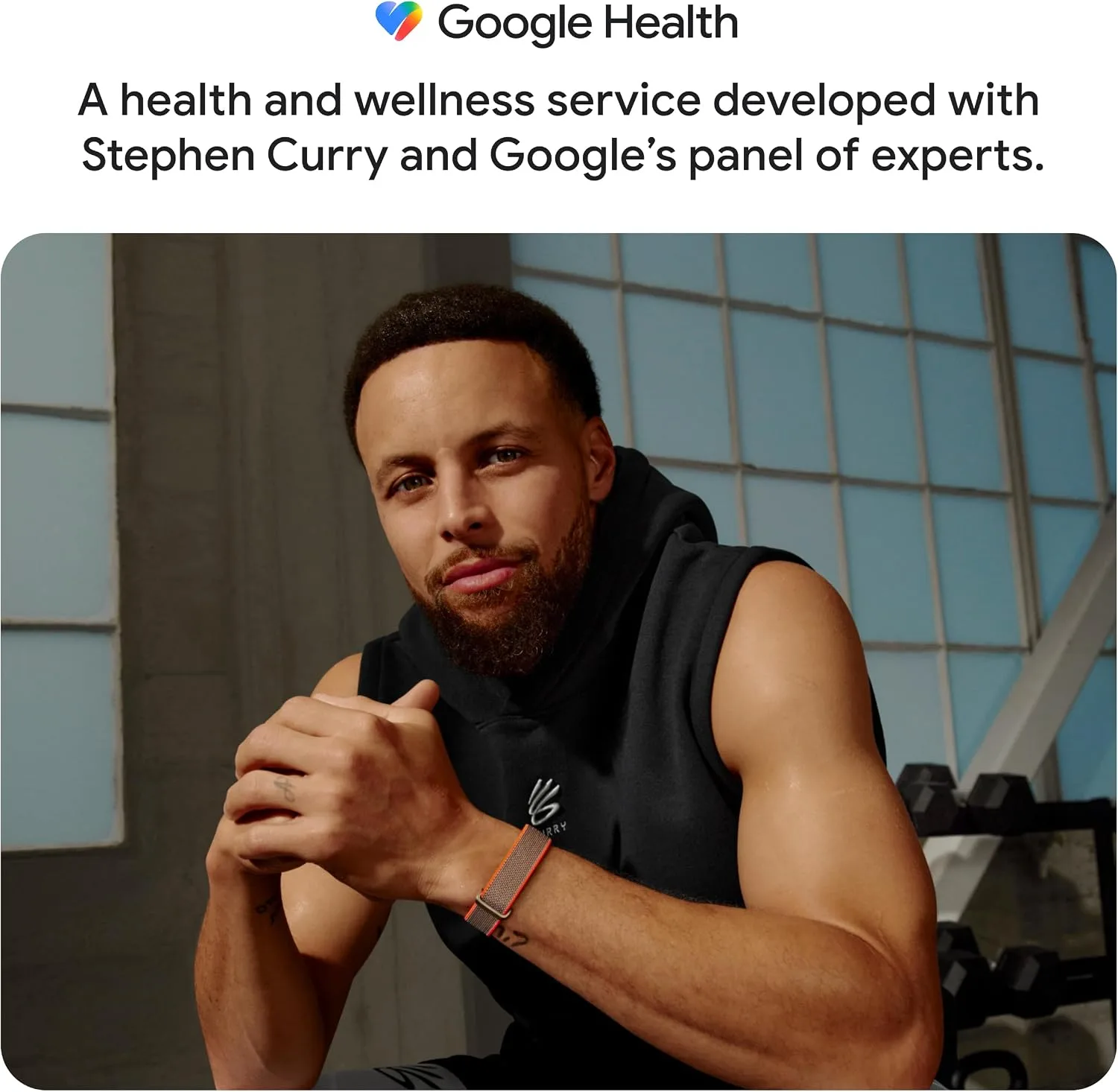 Google Fitbit Air Special Edition Stephen Curry - Screenless Tracker - Rye