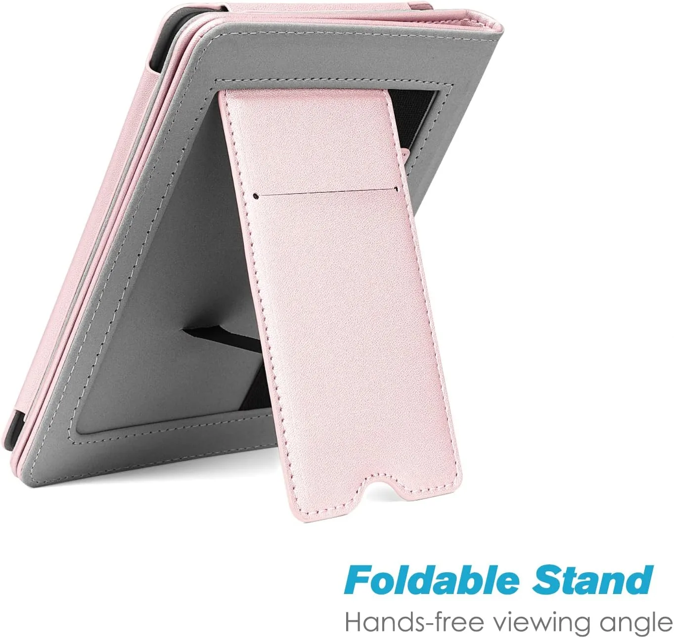 Fintie Stand Case for 6" Kindle Paperwhite 10th Gen 2018, Rose Gold