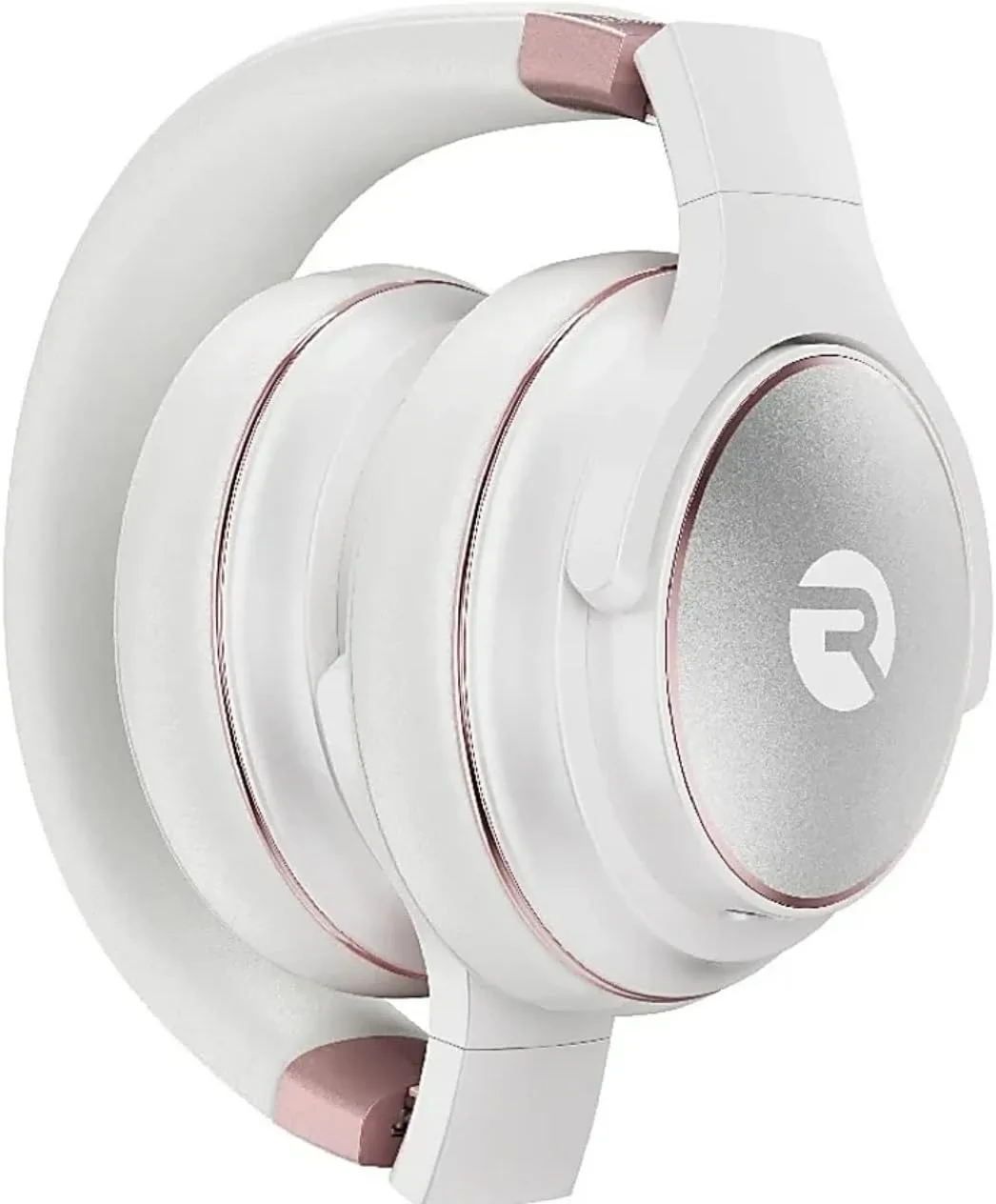 Raycon Everyday Noise Cancelling Headphones, Over Ear Wireless, Rose Gold