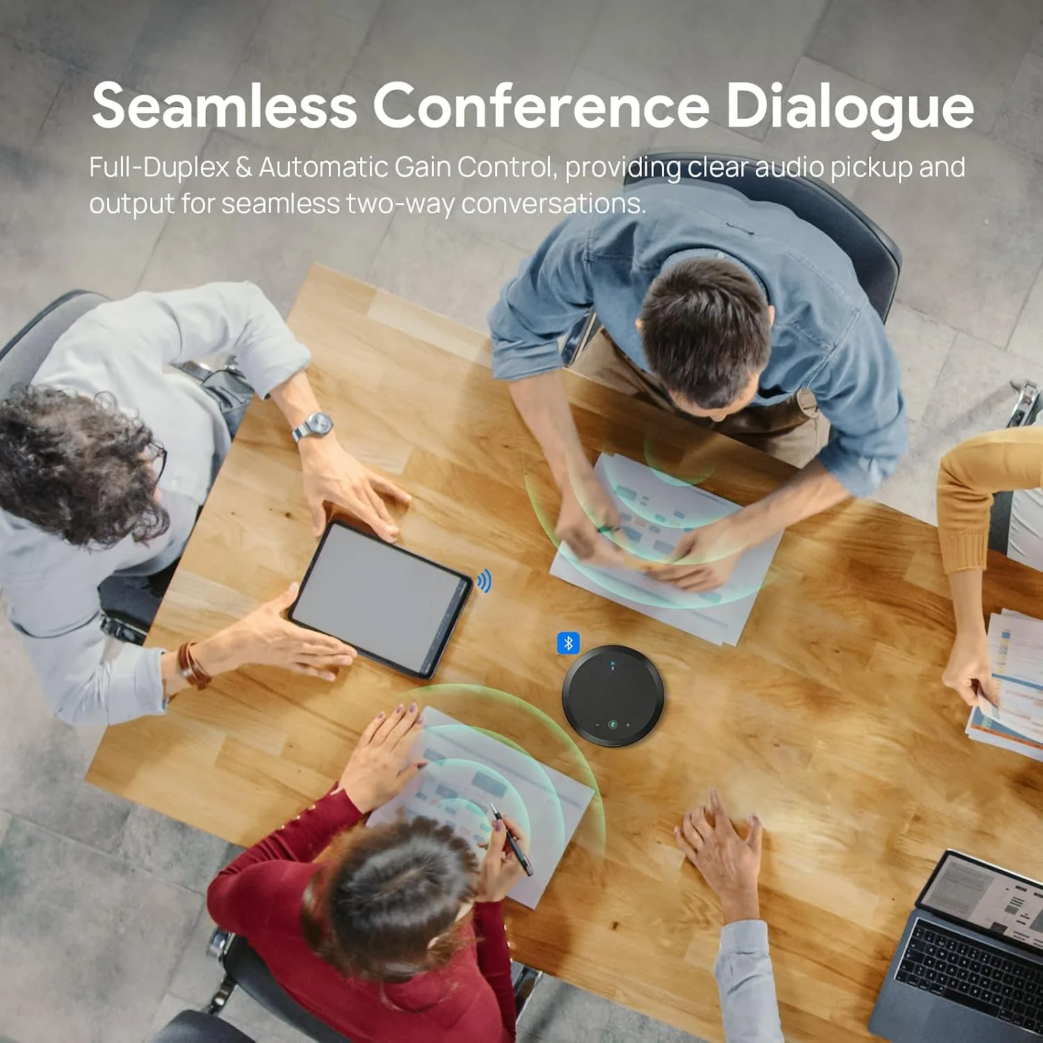 Yealink CP50 Conference Call Speaker and Microphone Teams Room Speakerphone