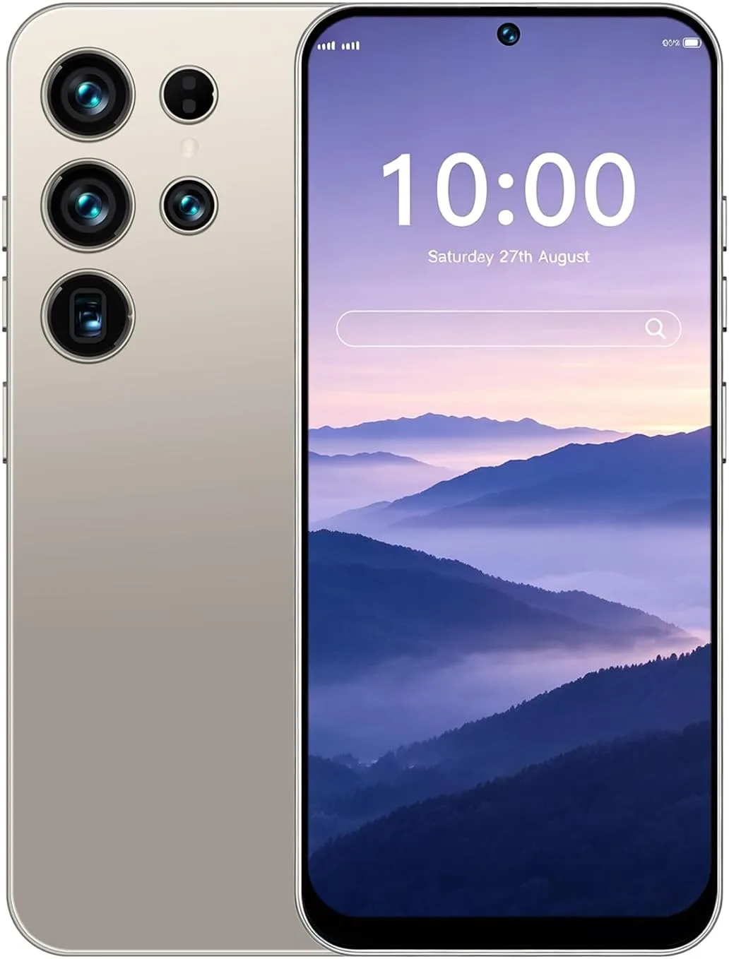 4G Smartphone Unlocked, Android 12.0 Mobile Phones 6.6'' HD+ Display, 4GB RAM 32GB ROM/256GB SD, 4G Dual SIM Dual Camera, Face ID+WiFi+BT+FM+GPS+OTG (Titanium Gray)