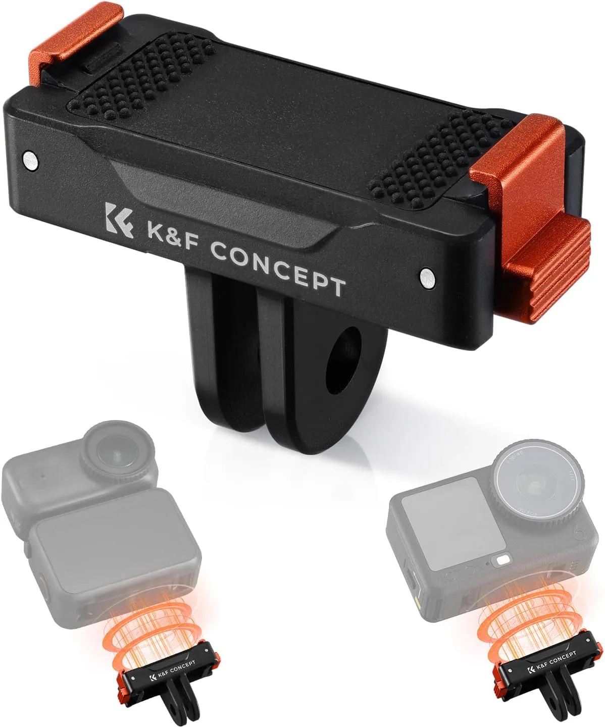 K&F CONCEPT 1 Pack Magnetic Adapter Mount for DJI Osmo Nano/Osmo Action 6