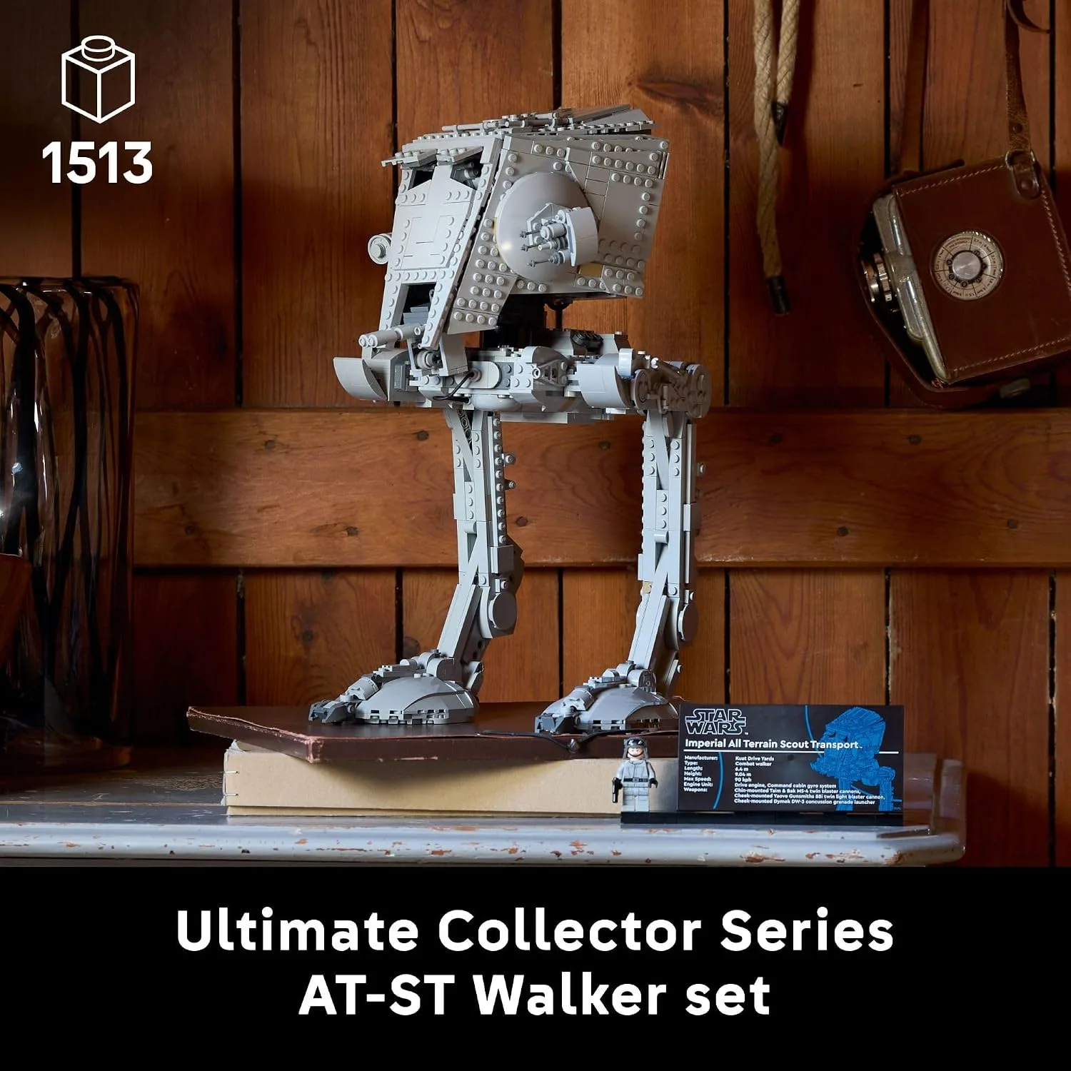 LEGO Star Wars at-ST Walker Building Set - Adult Building Blocks for Fans, Ages 18+ - Imperial Forces Collectible Model Kit - Star Wars Gift Idea for Men & Women - 75417