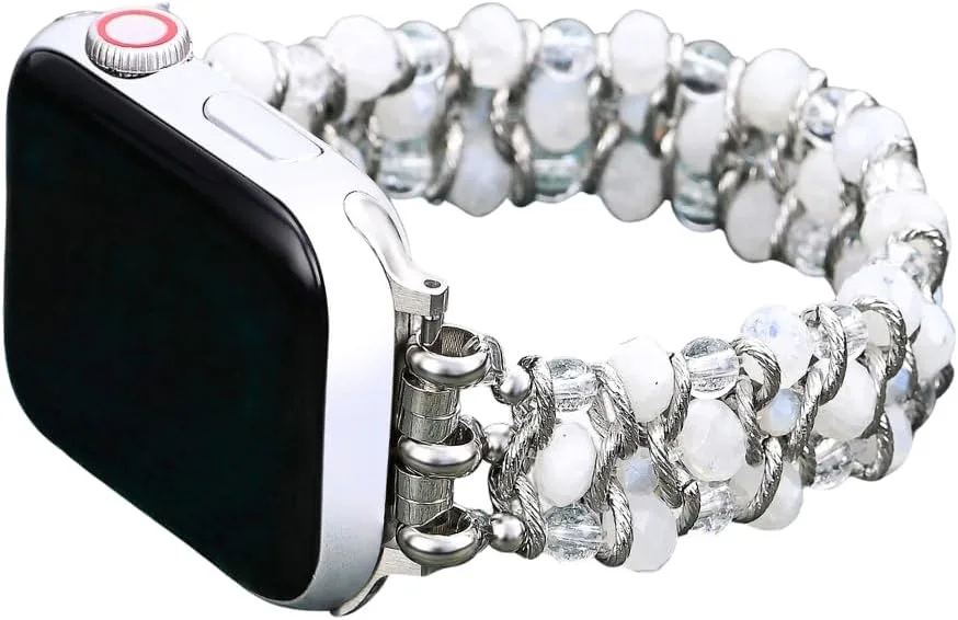 Correa para Smartwatch Cape Diablo para Mujer con Piedra Natural Compatible con Apple 38mm-45mm