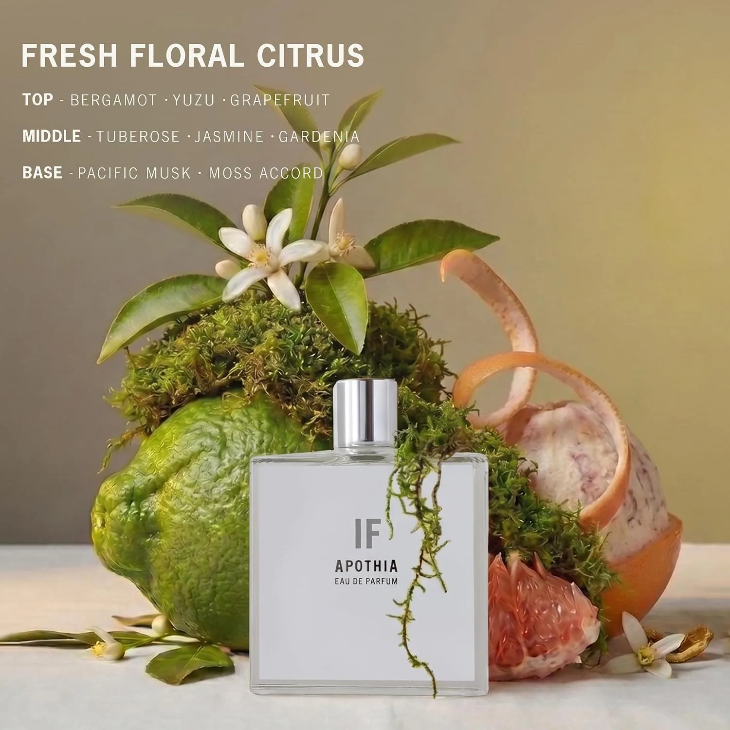 APOTHIA IF Eau de Parfum Spray 100ml - Clean White Floral Perfume for Women