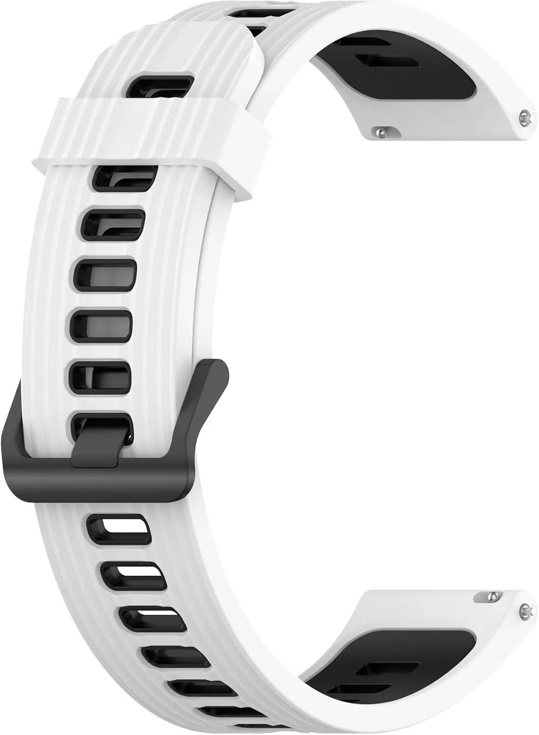 FitTurn 22mm Soft Silicone Strap for Coros Pace 3/Apex 2 Pro/Apex Pro/Apex 46mm Smart Watch Bands Replacement Wristband
