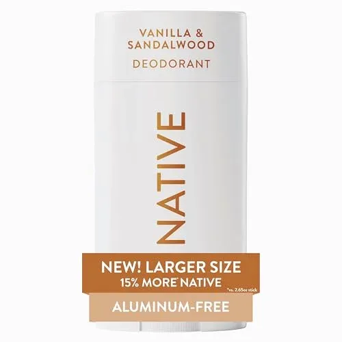Desodorante Native sin aluminio Vainilla y Sándalo 3.1 oz