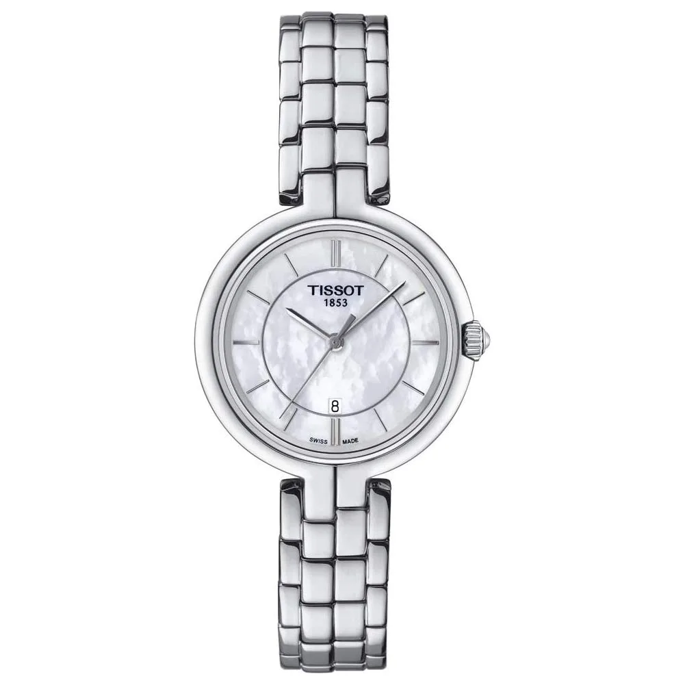 Tissot Flamingo, Swiss Quartz, 30mm, Pink Dial with Diamonds, Women's Watch