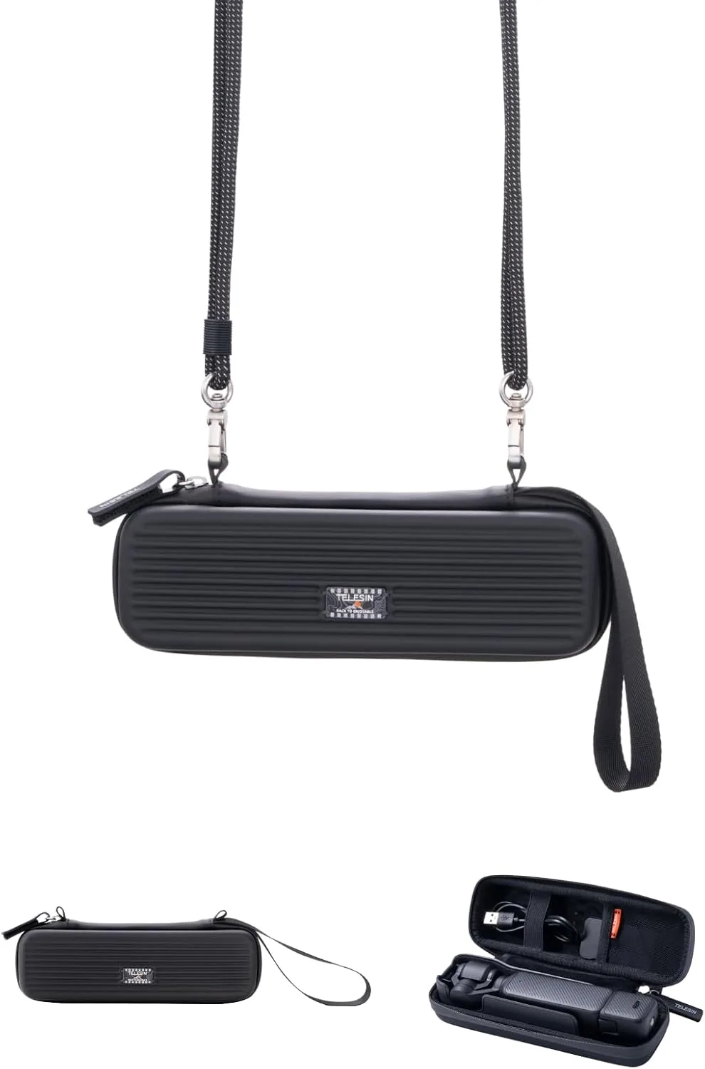 Telesin DisAdv Carrying Case for Pocket 4/3/Xtra Muse/Insta360 Luna Ultra