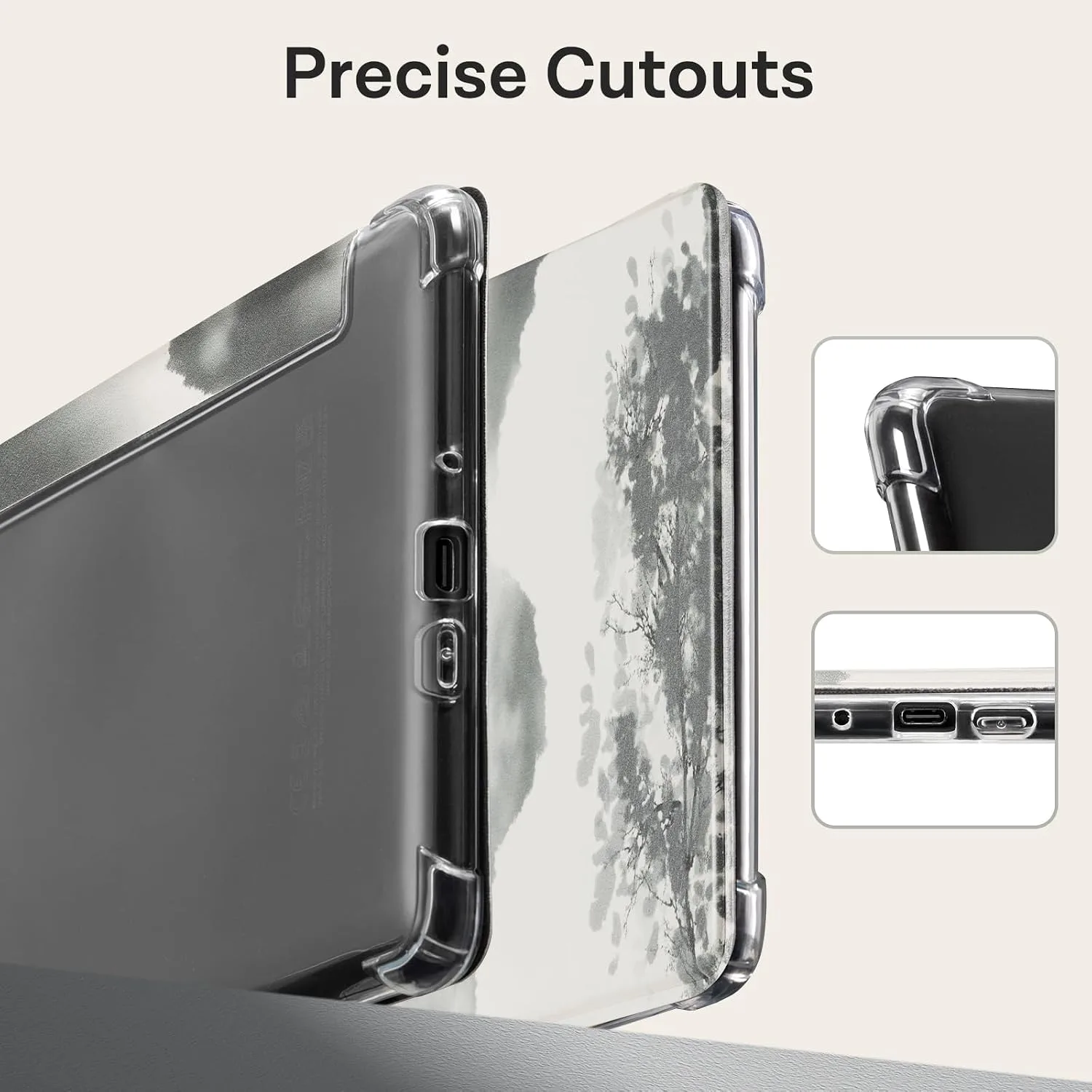 CoBak 6.8" Clear Case, not for iPad(A080417)