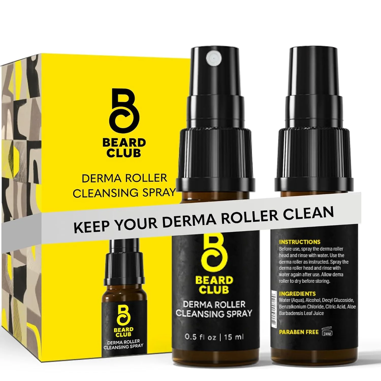 Spray limpiador para Derma Roller The Beard Club 15 ml
