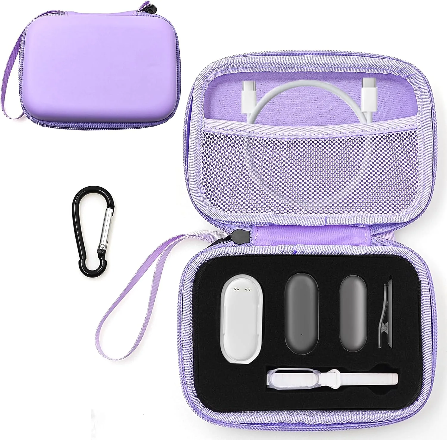 Estuche protector Leotube para grabadora de voz Plaud NotePin morado