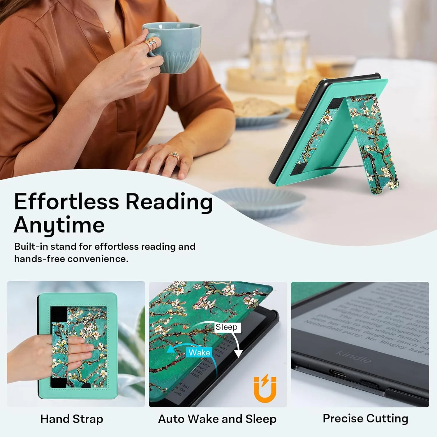 CoBak Case for 7" Kindle Paperwhite 12th Gen 2024 and Kindle Colorsoft