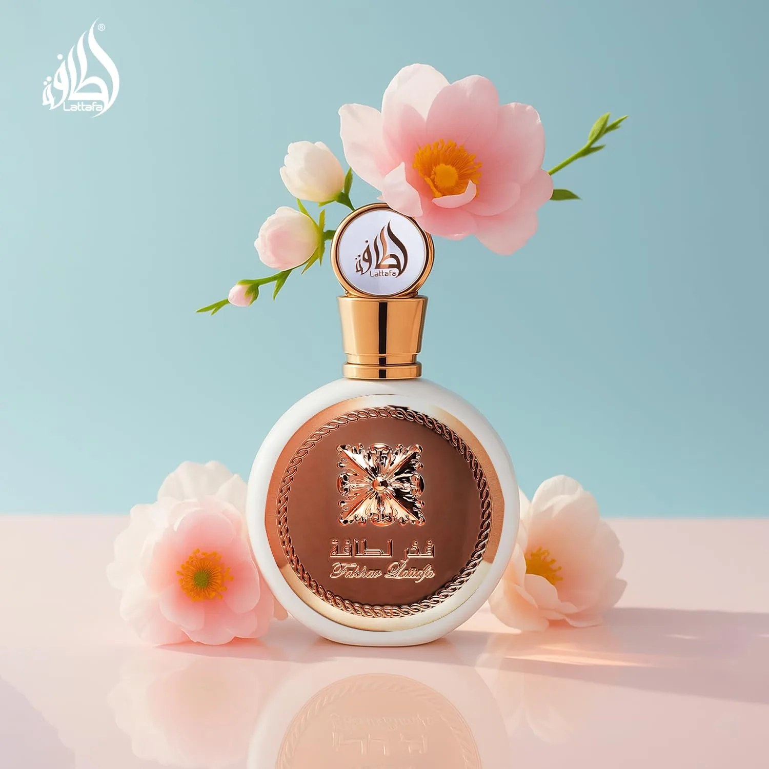 Lattafa Fakhar - Floral, Fruity Fresh, Sweet - Eau de Parfum Long-Lasting Fragrance for Women, 3.40 Ounce / 100 ml