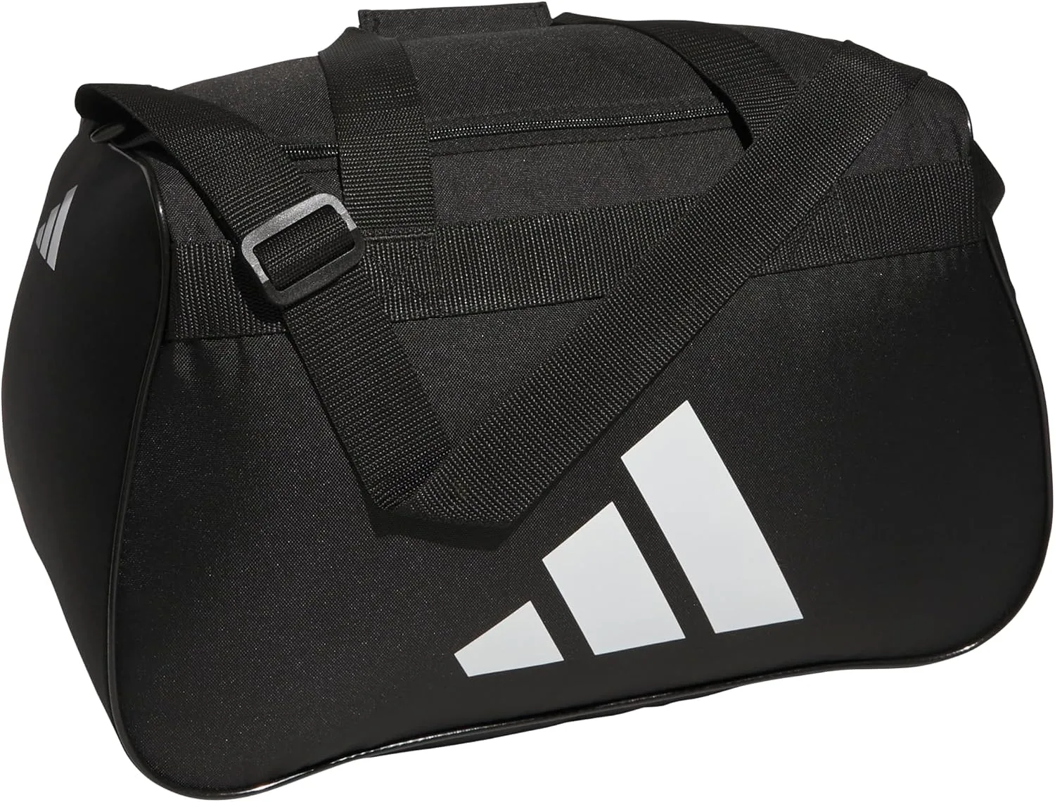 adidas Power Gym Bag – Lightweight Small Duffel, Black/White, OSFA