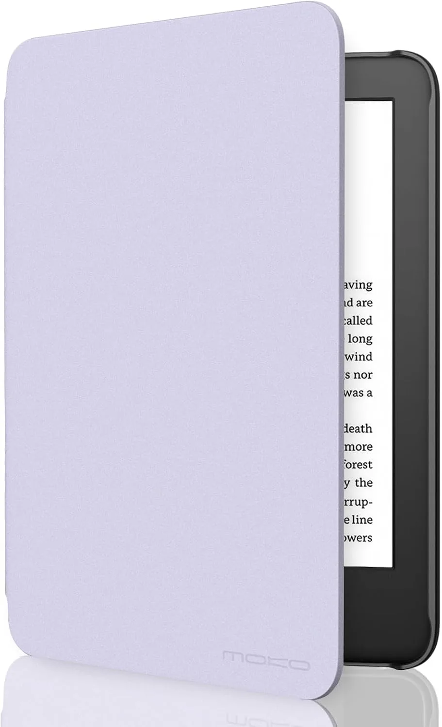 MoKo Case Fits 6" Kindle Basic 11th Generation 2024/2022, Taro Purple