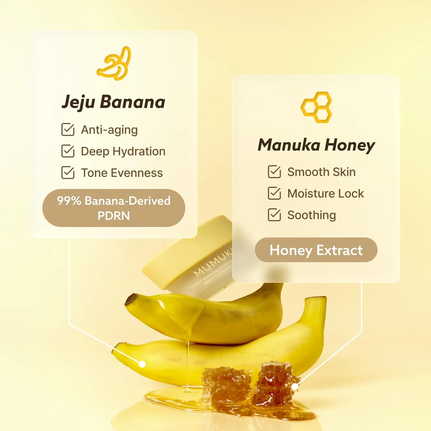 MUMUKI Honey Banana PDRN Cream