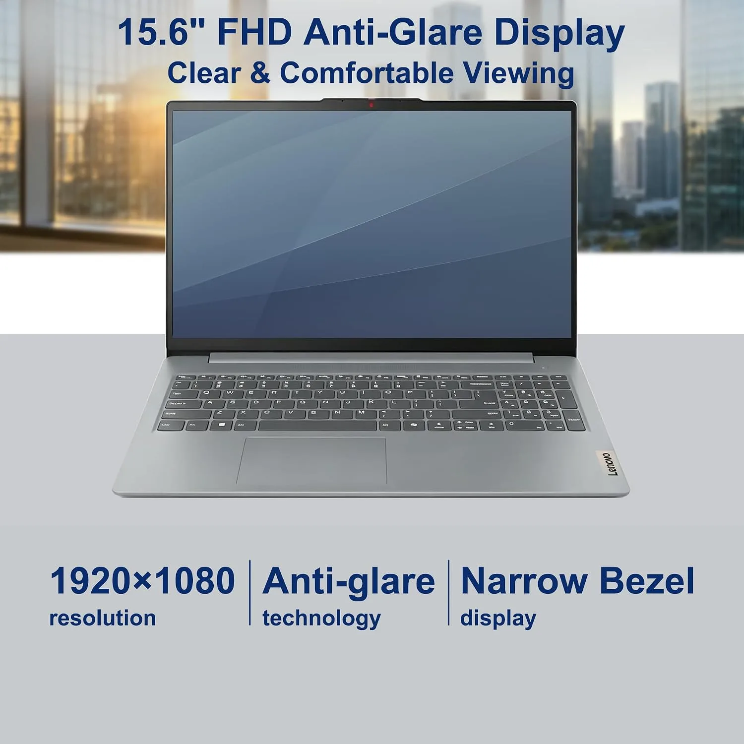 Lenovo IdeaPad Slim 3i Everyday AI Laptop 15.6" FHD Anti-Glare Intel 8-core Core 3 N355 8GB DDR5 128GB Storage Privacy Camera Type-C Long Battery Life Win11 ICP Accessory