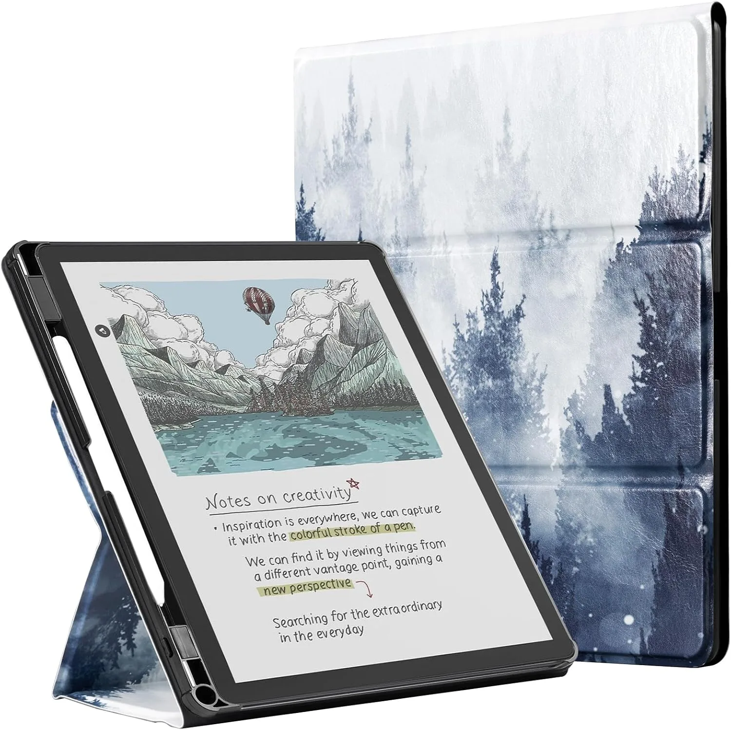 CoBak Case for TCL 11" Device with Stand, Auto Sleep Wake & Pen Holder