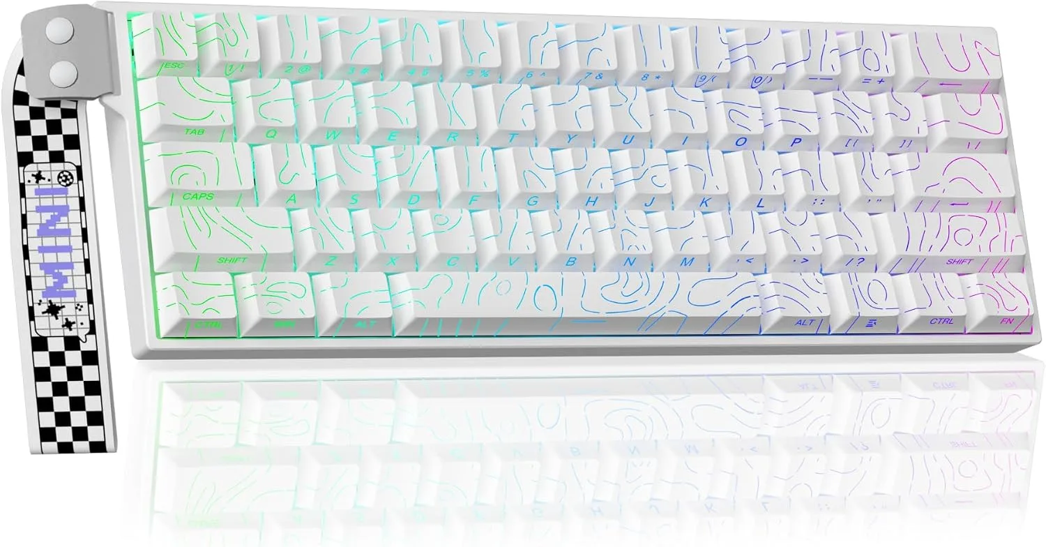 Teclado Gamer Corbobo Aula MINI60 HE MAX Inalámbrico 60% con Switch Magnético