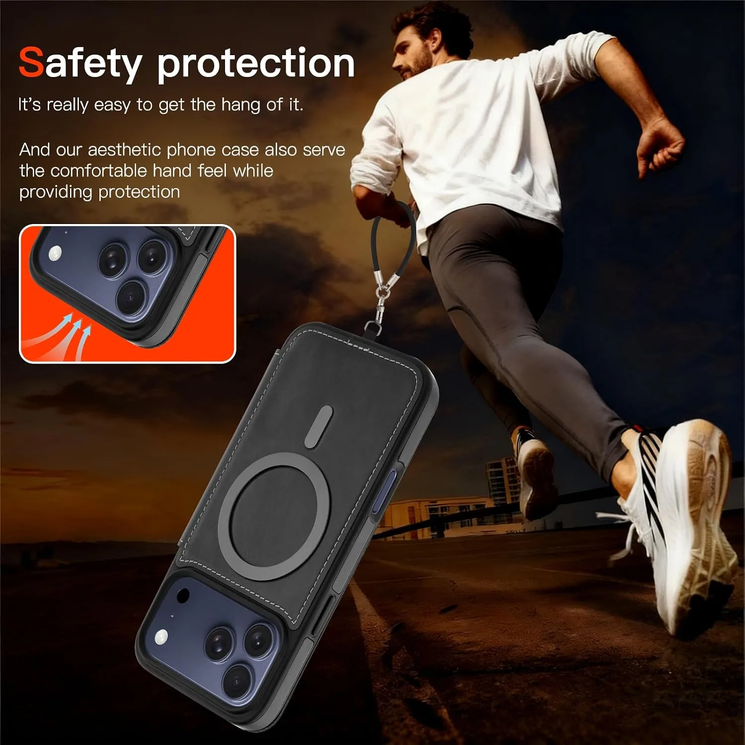 Wallet Phone Case Crafted for iPhone 17 Pro Max Gray