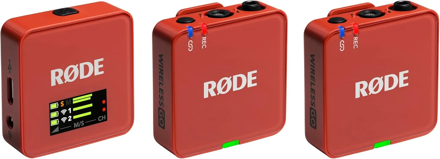 RØDE Wireless GO (Gen 3) Compact Wireless Microphone, 32-Bit Float, Clay