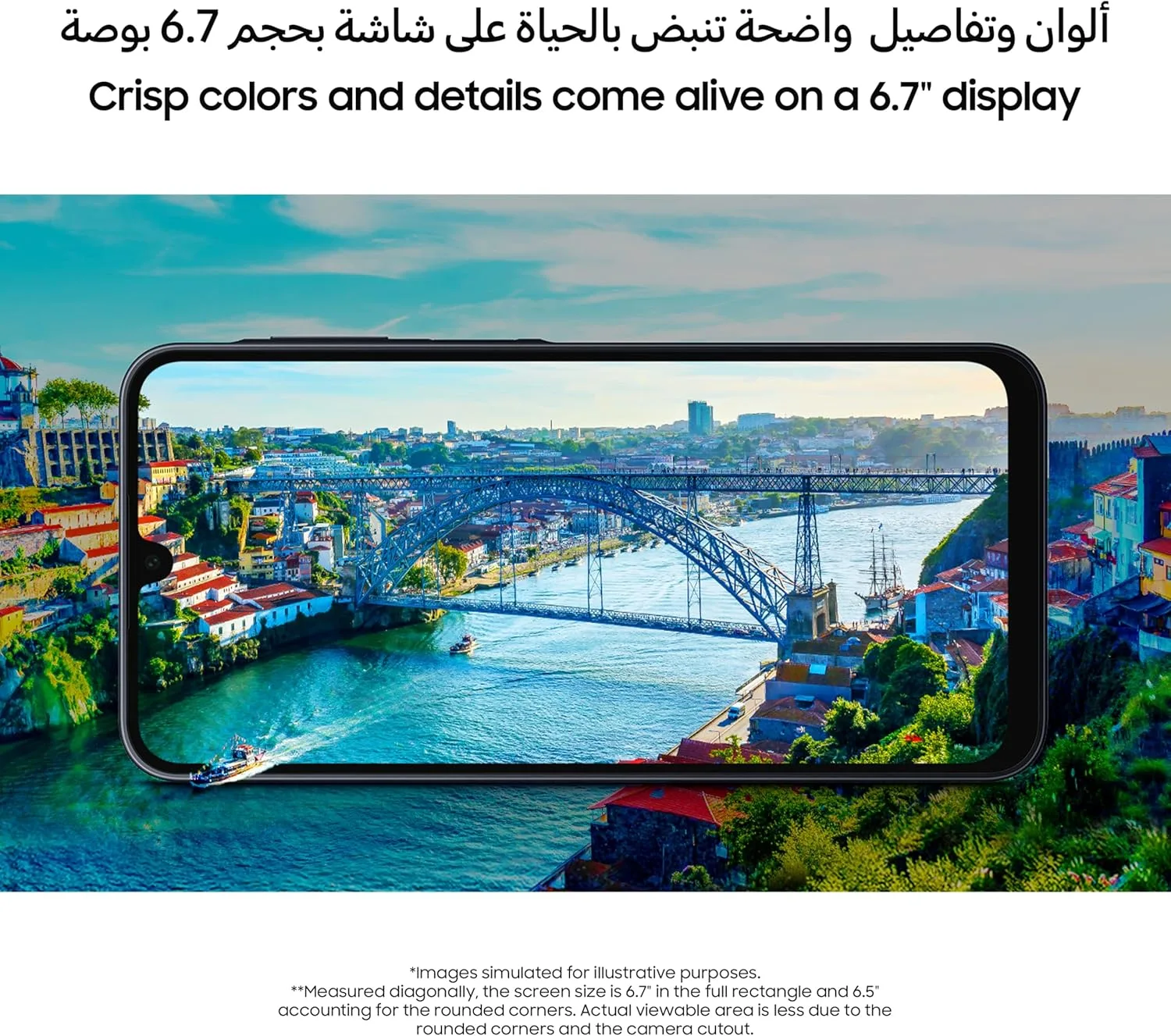 Samsung Galaxy A16 Dual SIM, 128GB + 4GB RAM, Black - Unlocked (International Version) (Renewed)