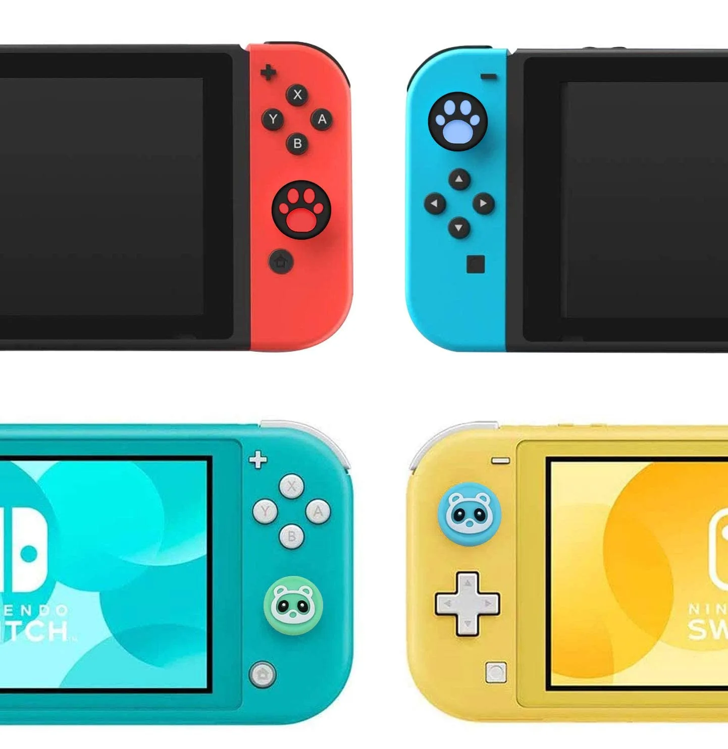 4 Pack Replacement Joysticks, Joycon Joystick for Nintendo Switch/Lite/OLED