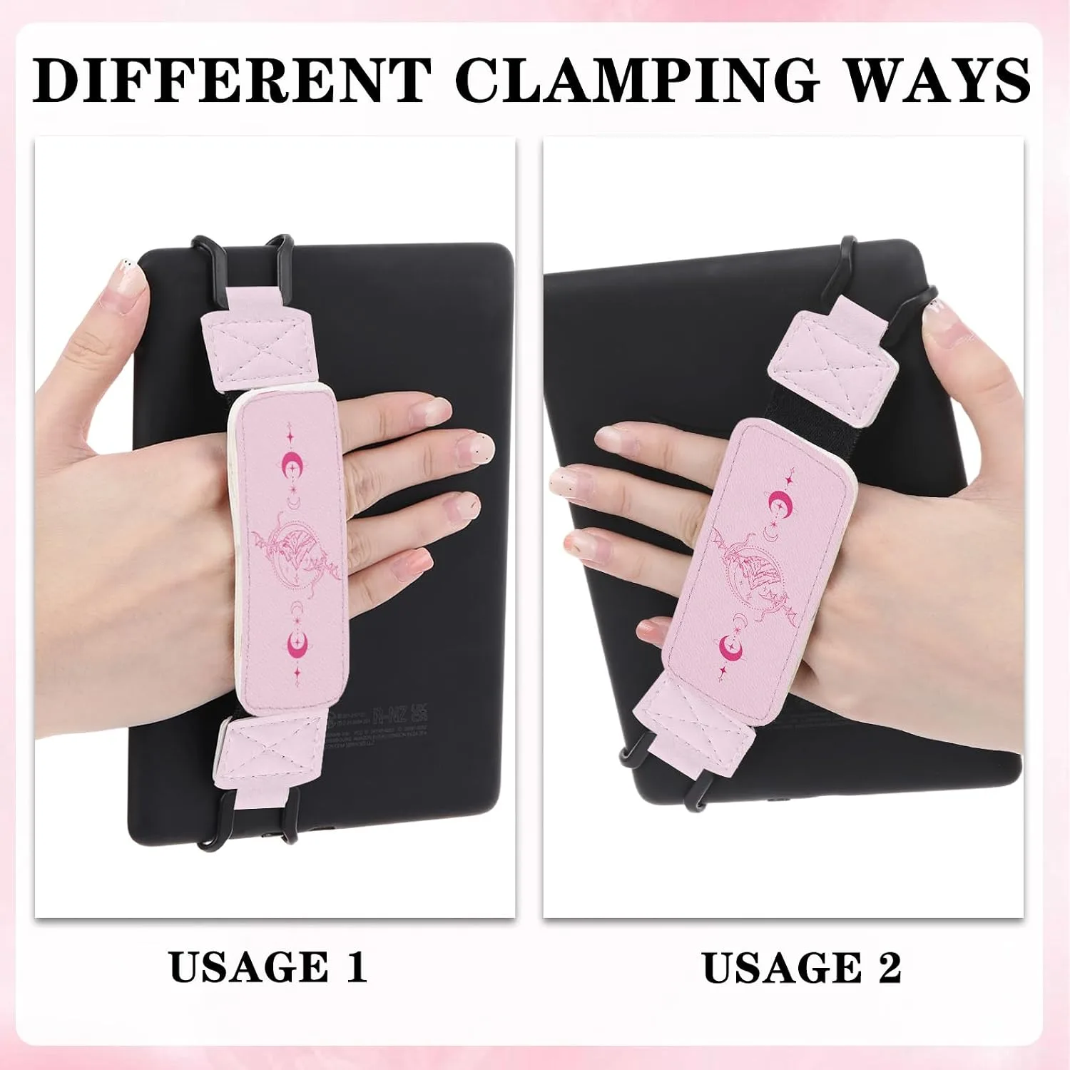 Hand Strap for Kindle, Pink Fantasy Acotar