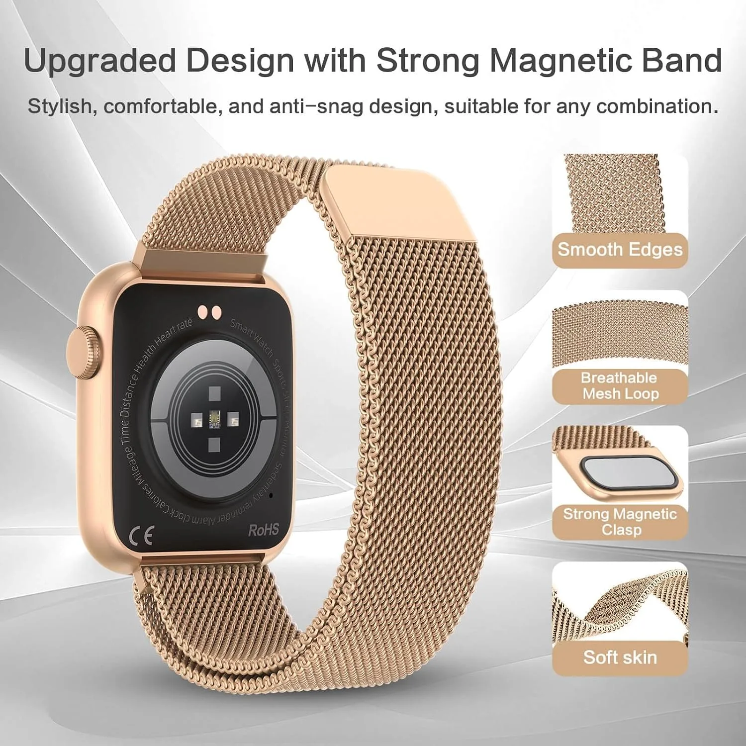 EarlySincere Smart Watch for Women 1.9" AMOLED AOD, DA GPT, AI Watch Face