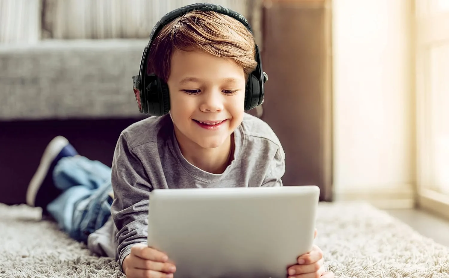 Jurassic World Bluetooth Headphones for Kids, Wireless Headphones