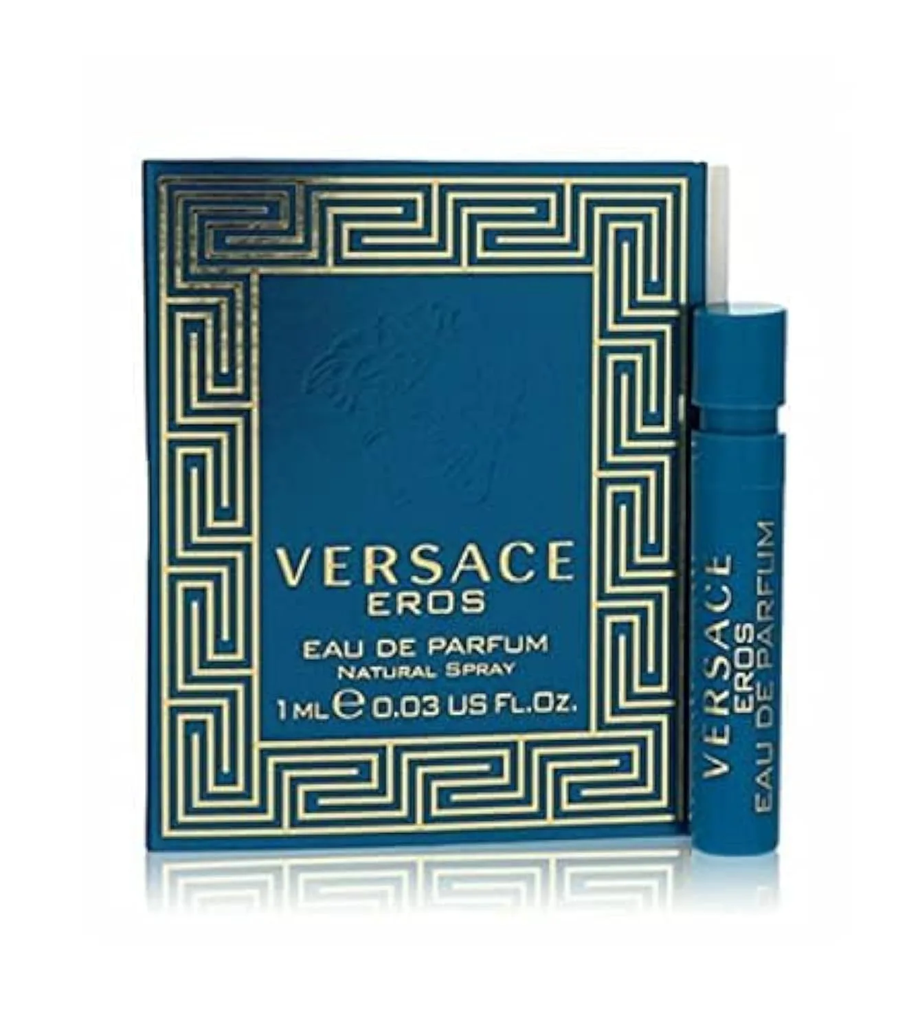 Versace Eros Eau De Parfum Travel Sample Spray Vial .03 Oz/1 Ml